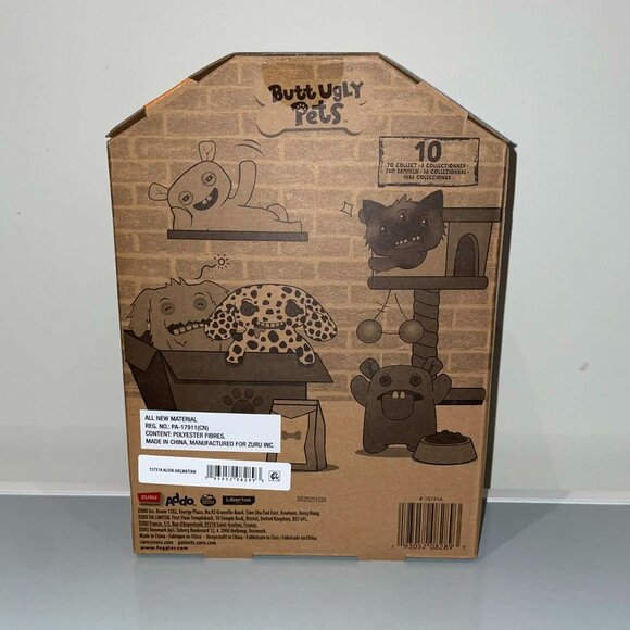 Fuggler Butt Ugly Pets 9 inch (Annoyed Alien - Dalmatian), Ugly Monster Stuffed - Picture 5 of 5